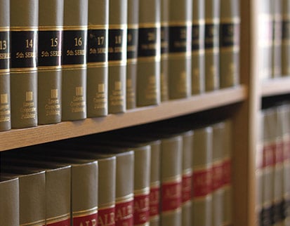 Photo of a Law Library